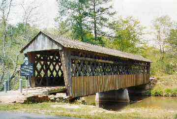 Poole's Mill Bridge GA-58-01. Photo by Lisette Keating 4/20/04